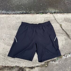 Men's Black Athletic Shorts
